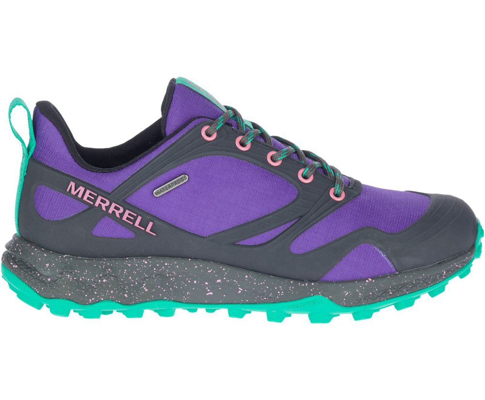 Merrell Vandresko Dame - Altalight Waterproof - Lilla/Sort - VQK257391